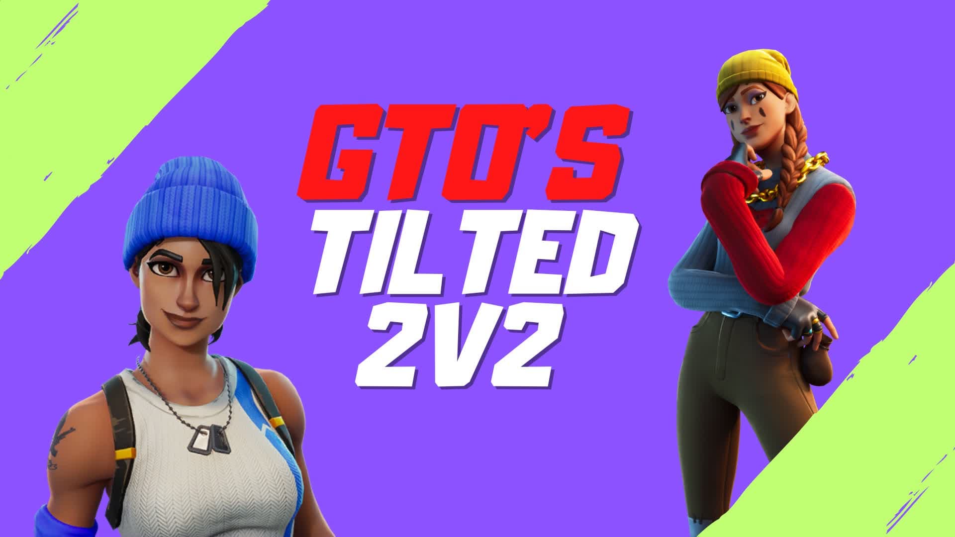 GTO'S TILTED 2v2 — Fortnite Creative map