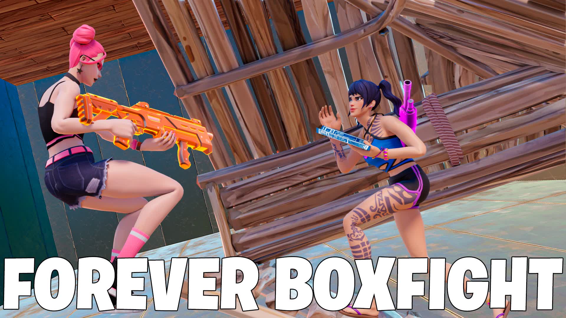 FOREVER BOX FIGHTS FFA📦 — Fortnite Creative map
