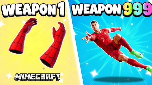 GUN GAME COOL SPIDER 🎯 — Fortnite Creative map