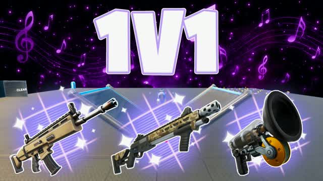 1V1 A FFA 🎶 — Fortnite Creative map