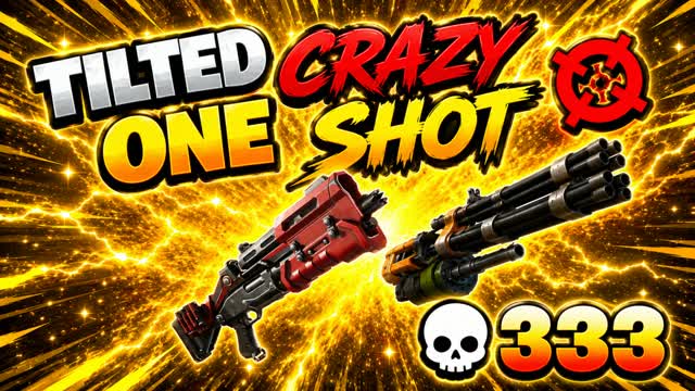 TILTED CRAZY ONE SHOT๐ฏ๐ฅ โ Fortnite Creative map