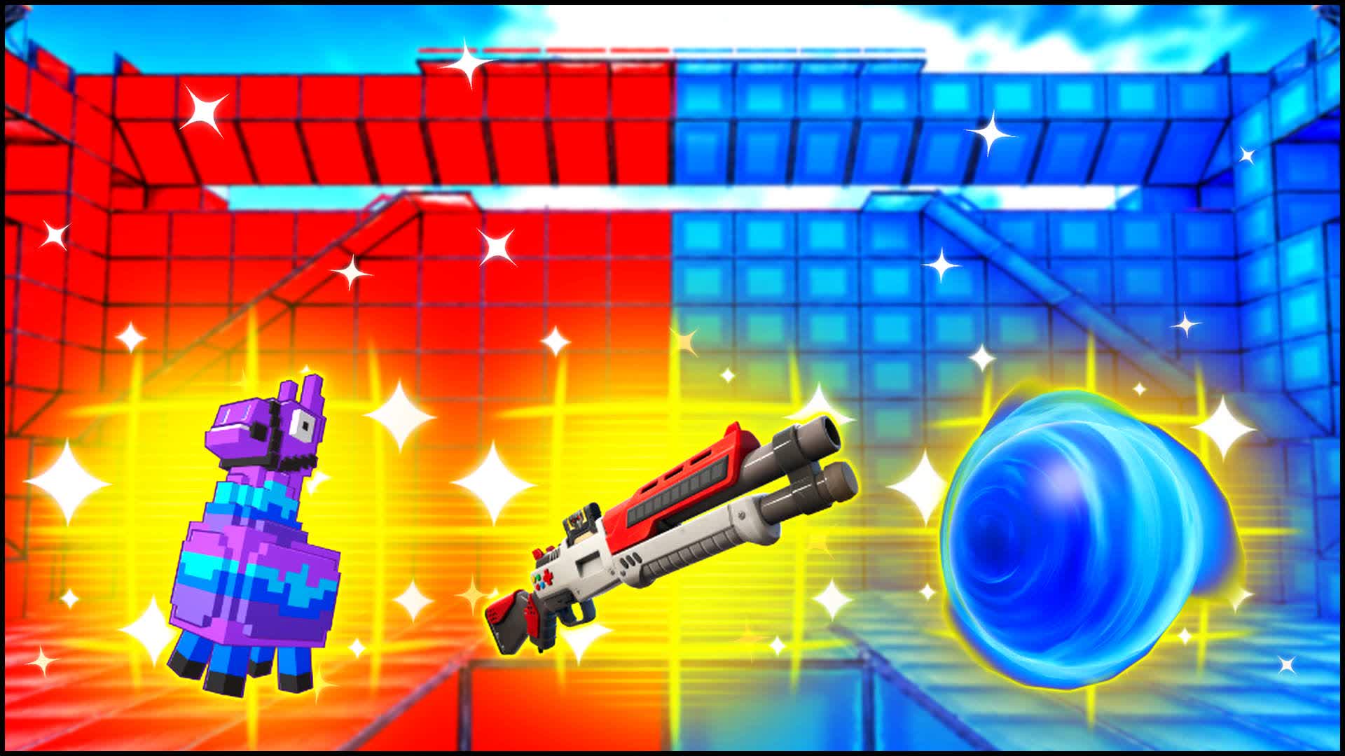RED VS BLUE SIDE WINDOW π΄π΅ β Fortnite Creative map