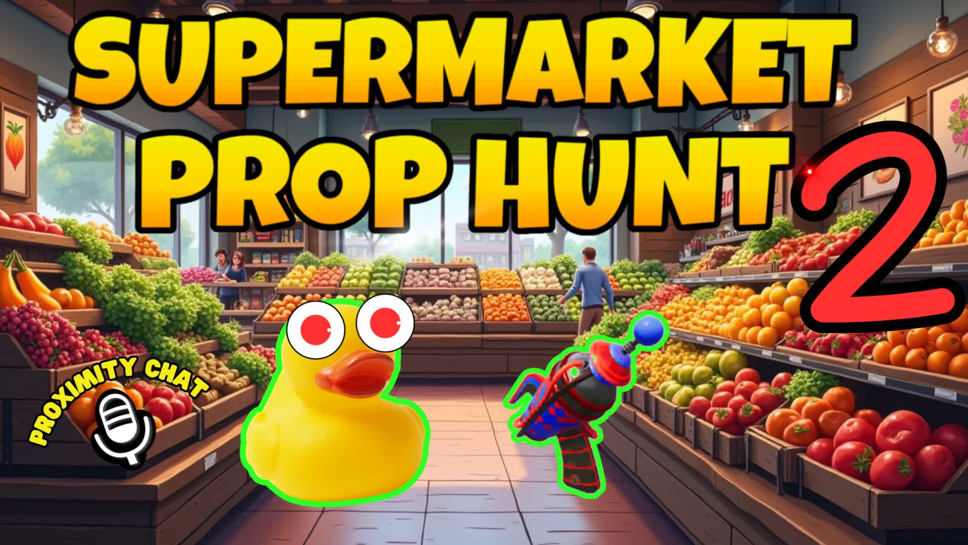 SUPERMARKET PROP HUNT 2 π β Fortnite Creative map