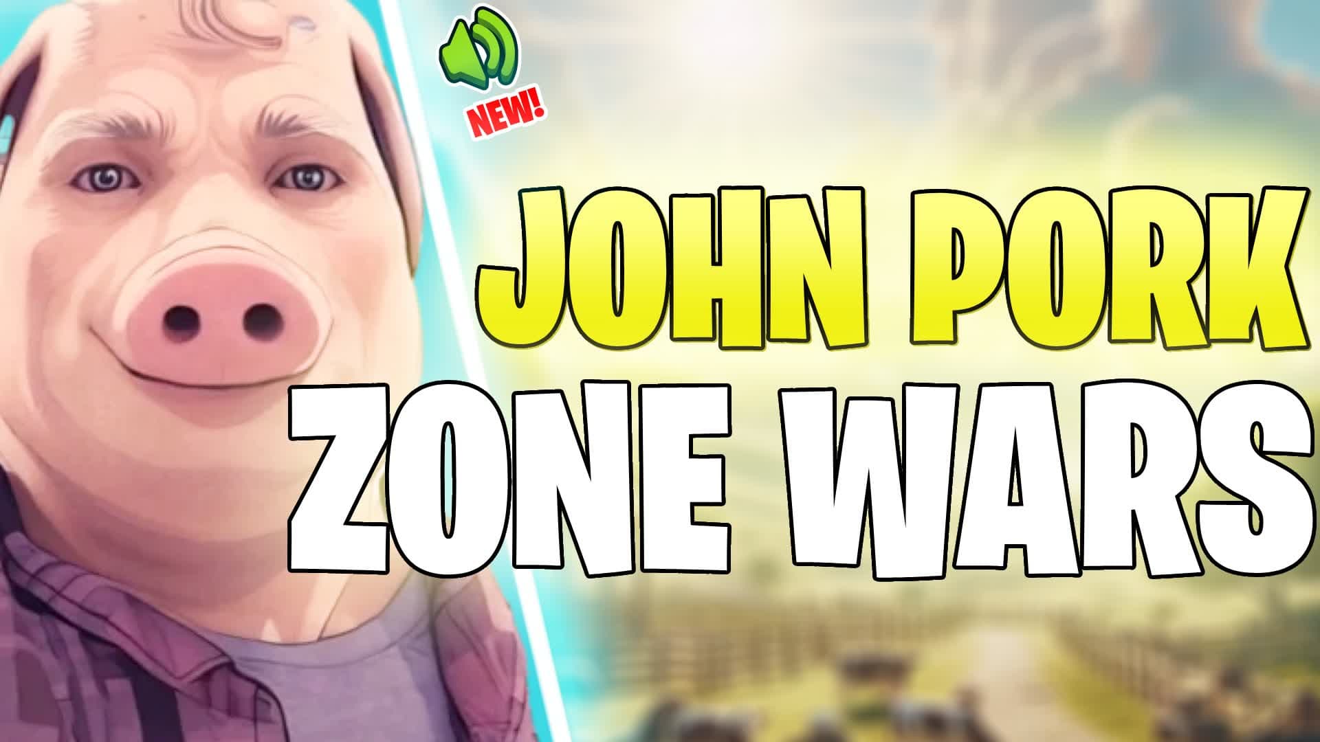 JOHN PORK ZONE WARS🐷 — Fortnite Creative map
