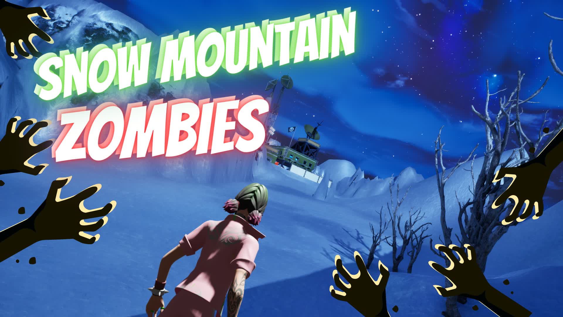 SNOW ZOMBIE — Fortnite Creative map