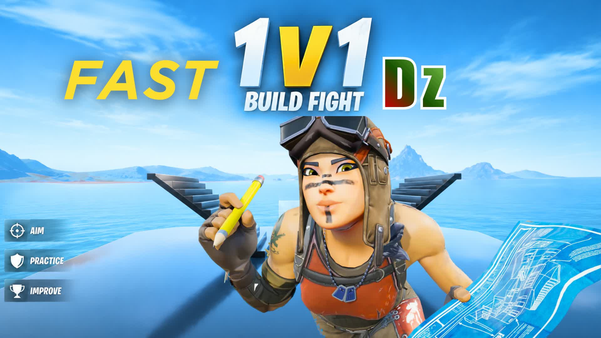 FAST 1V1 Dz — Fortnite Creative map