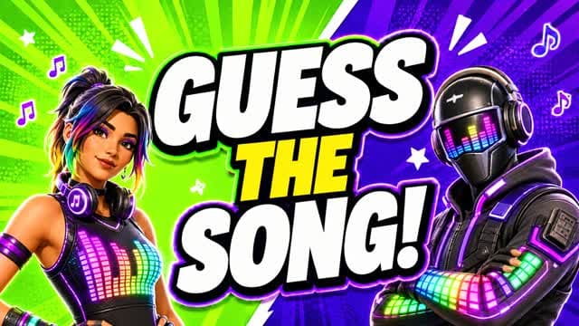 Guess the Song OR LOSE 2 — Fortnite Creative map