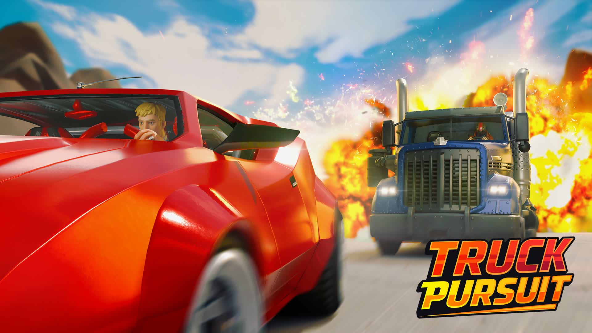 πββοΈTRUCK PURSUIT!π β Fortnite Creative map