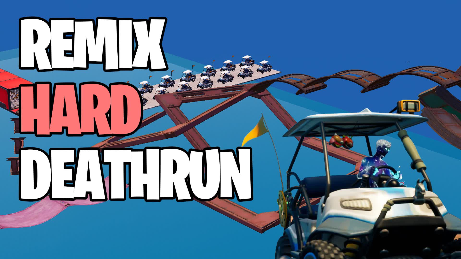 UNBEATABLE HARD DEATHRUN #1 — Fortnite Creative map