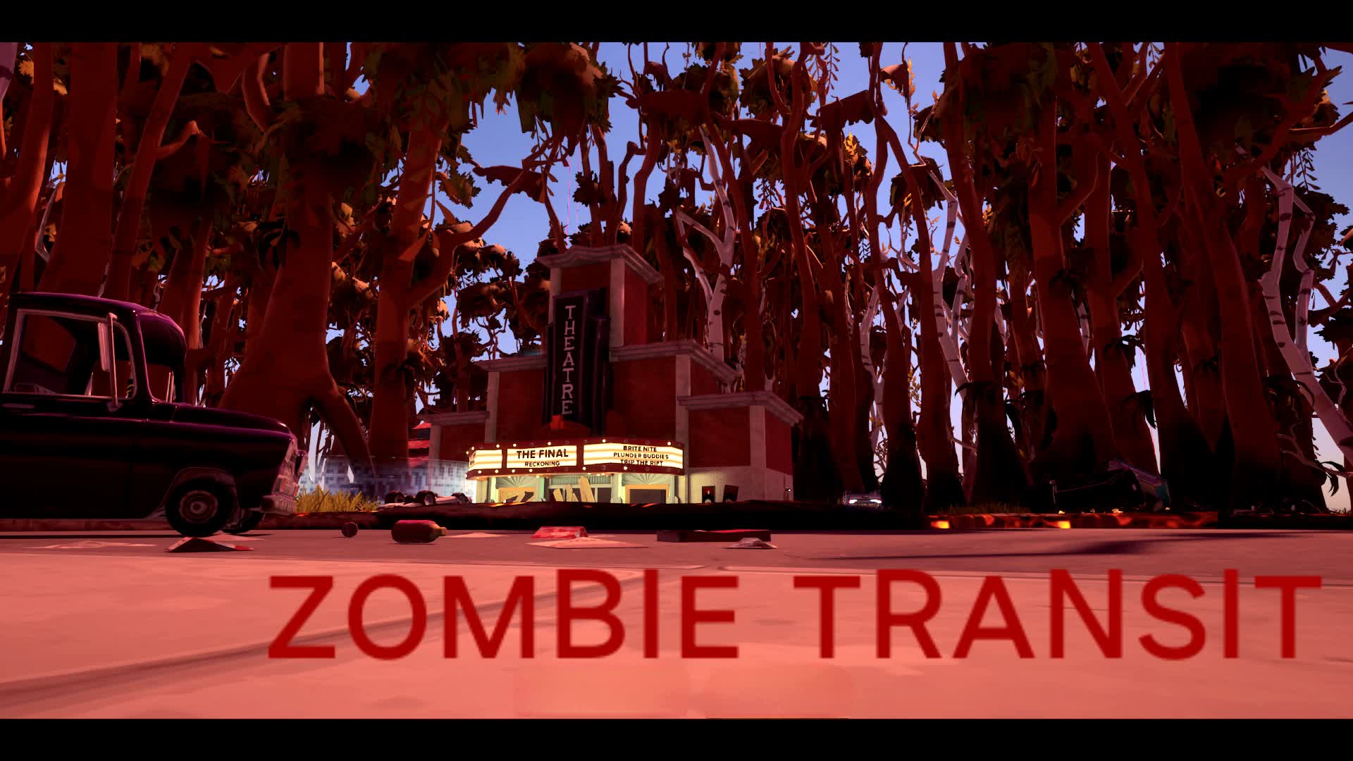 Zombies Transit — Fortnite Creative map