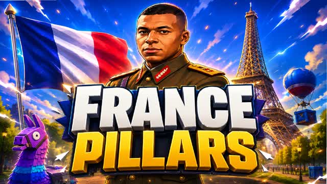 France Pillars — Fortnite Creative map
