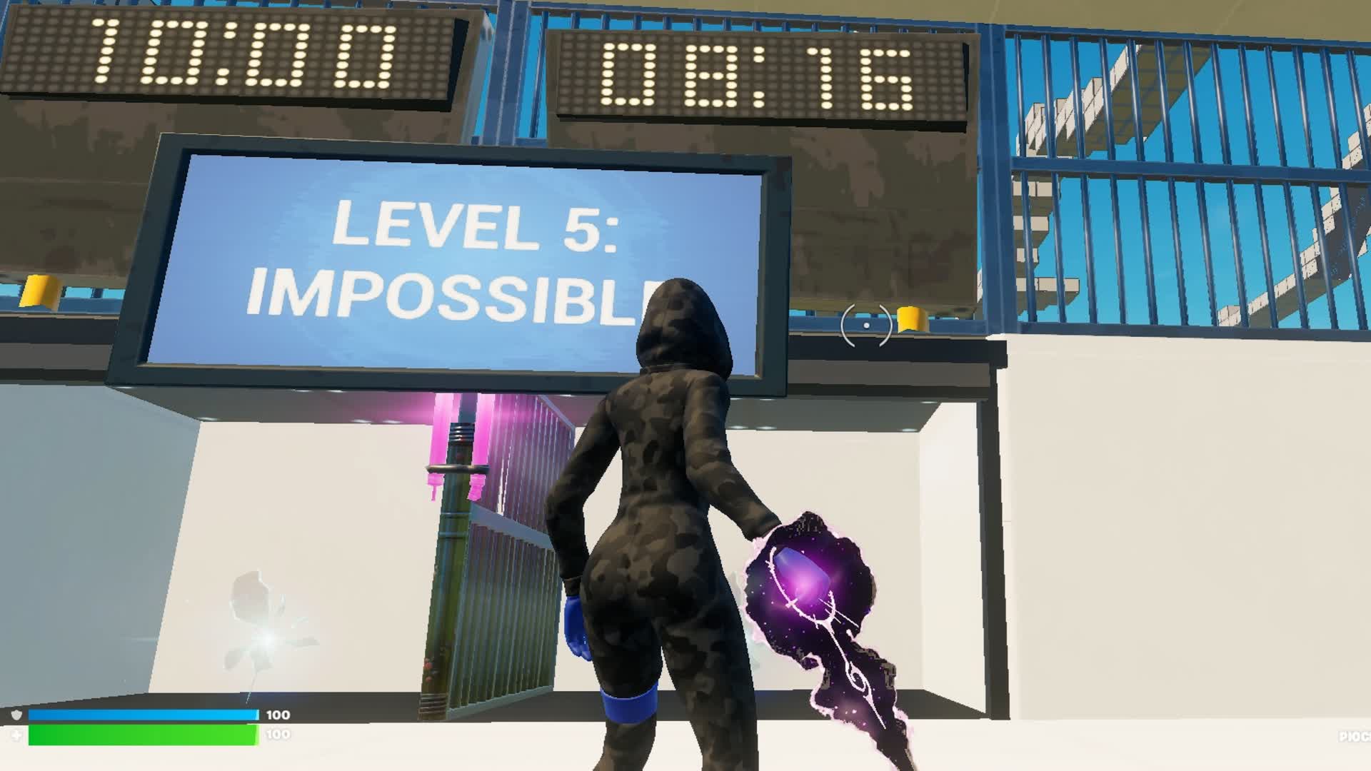 1v1 Edit Course v4 Impossible | Raider — Fortnite Creative map
