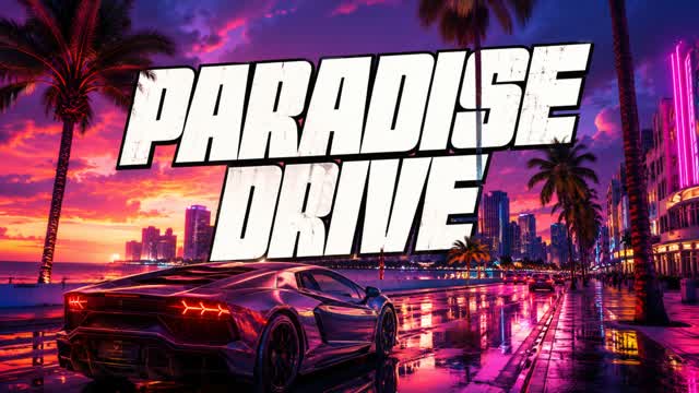 PARADISE DRIVE β Fortnite Creative map