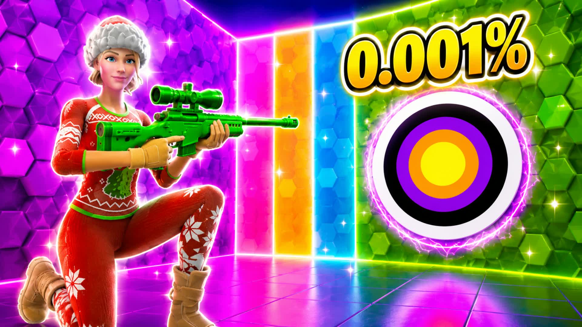 UNC SUPER TRICKSHOT PARKOUR EASY ULTRA — Fortnite Creative map