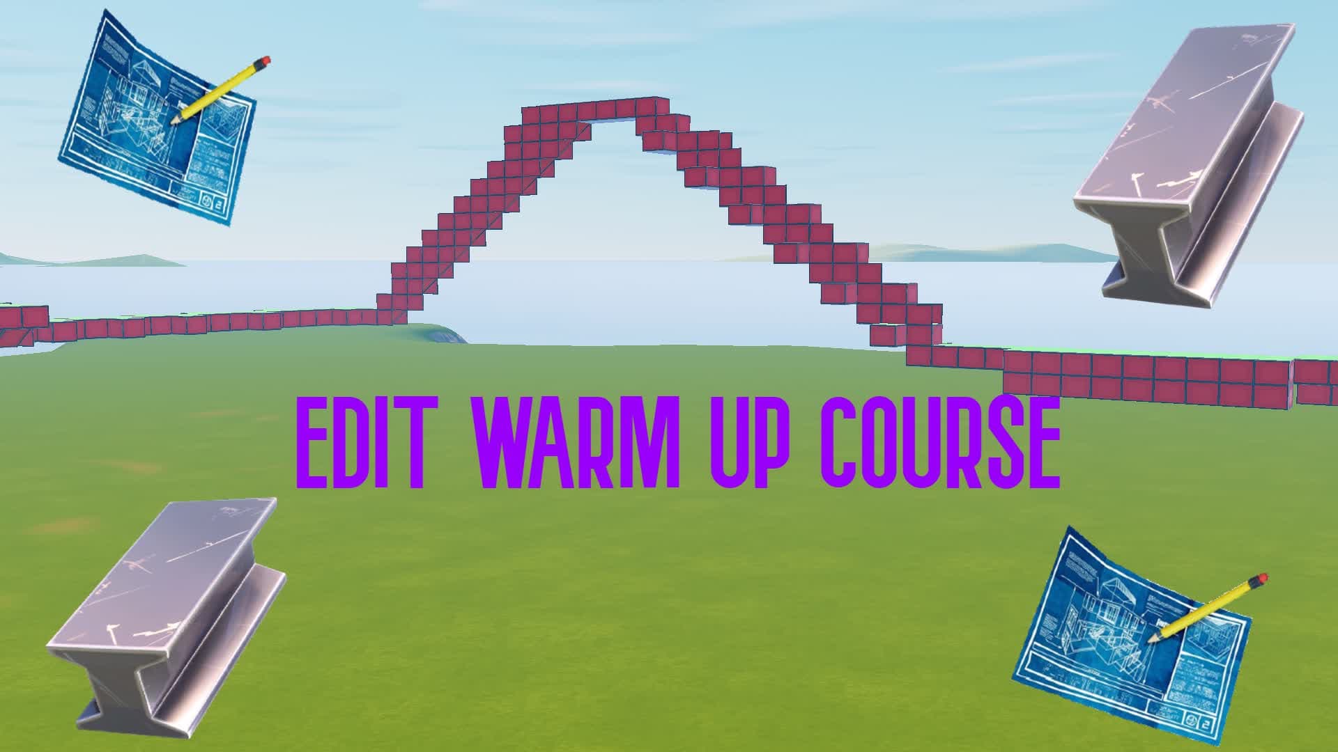 EDIT WARM UP COURE — Fortnite Creative map