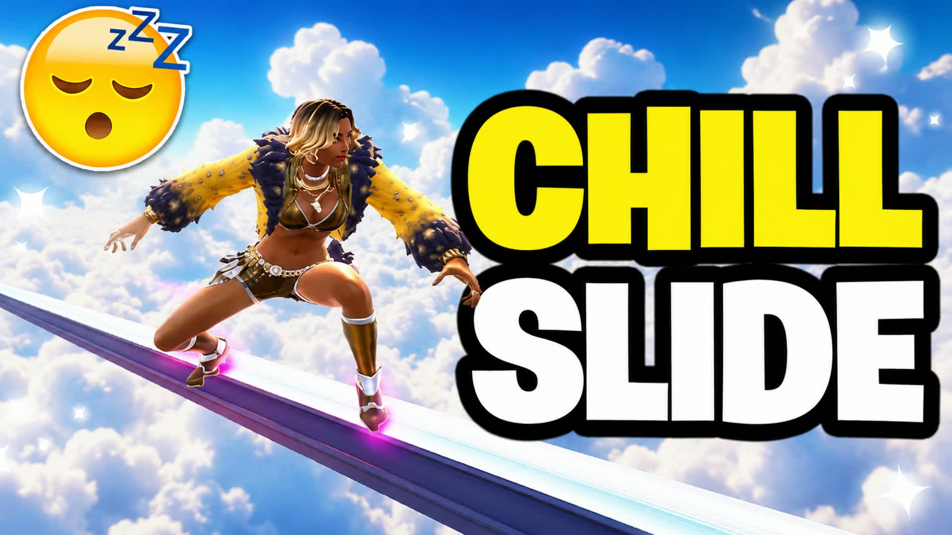 CHILL SLIDE 1V1 ALL WEAPONS β Fortnite Creative map