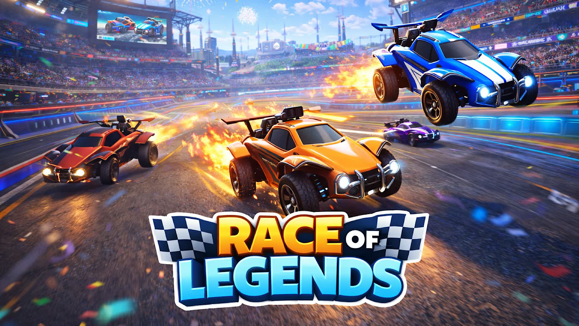 Race of Legends🚗 — Fortnite Creative map