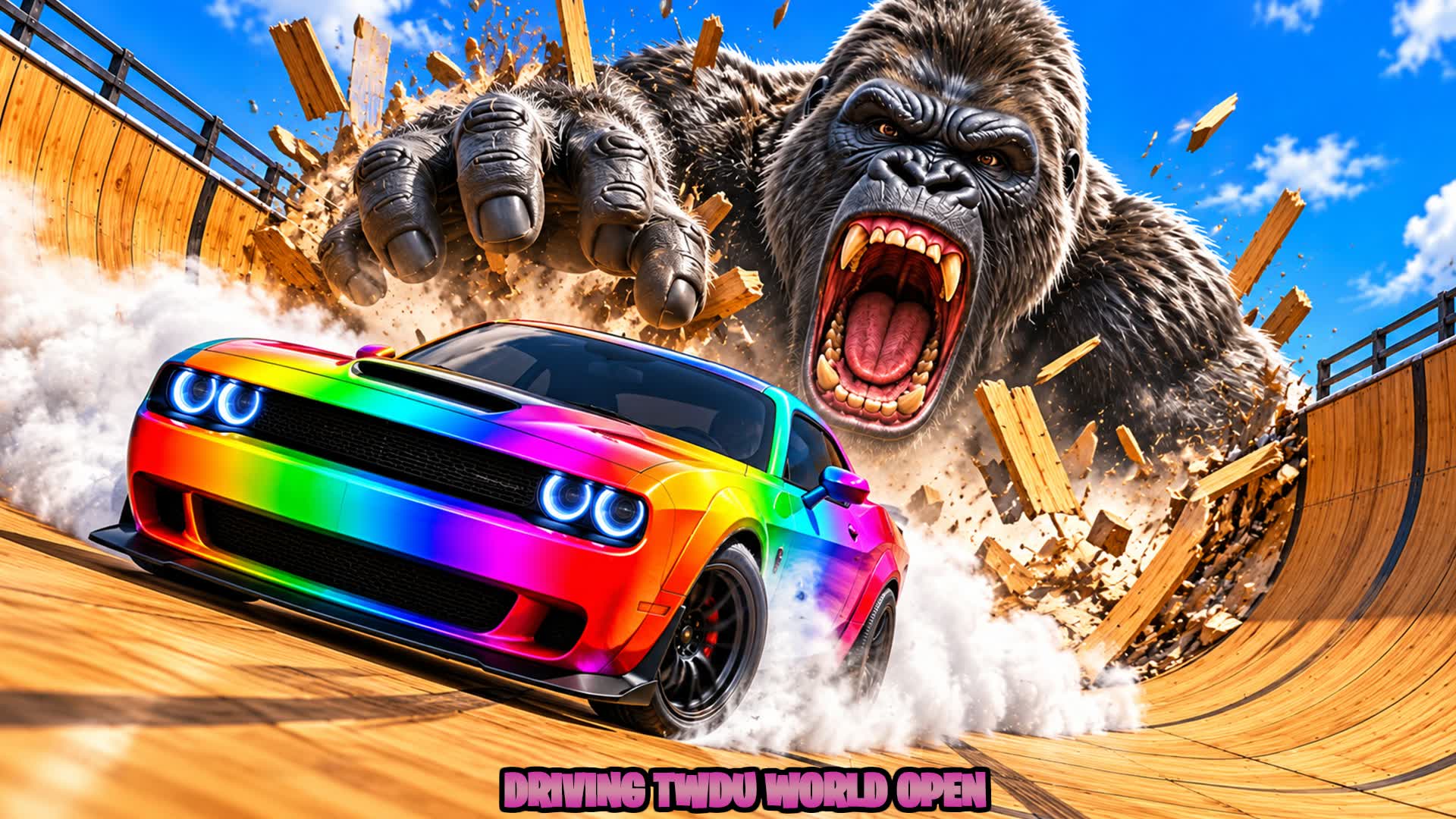 DRIVING TWDU WORLD OPEN💎 — Fortnite Creative map