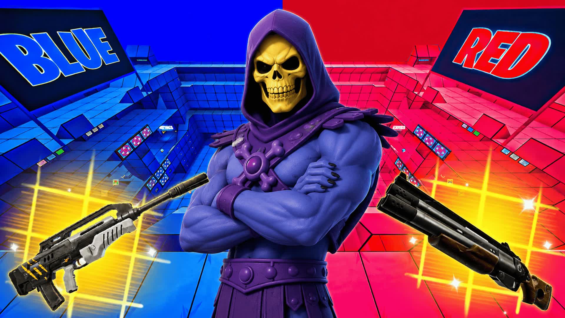 RVB BEST RED VS BLUE EVER π΄π΅ β Fortnite Creative map