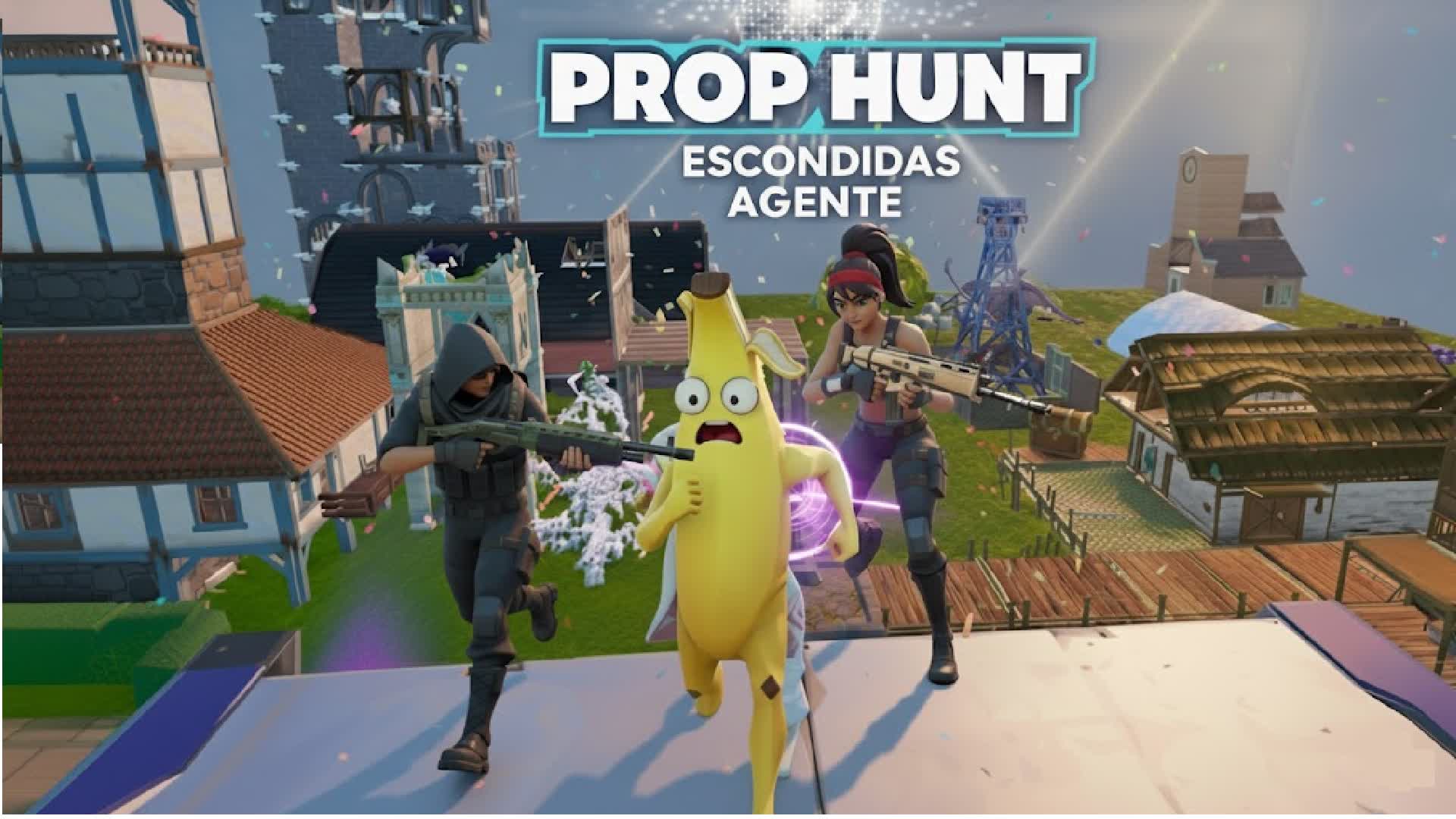 PROP HUNT- ESCONDIDAS AGENTE — Fortnite Creative map