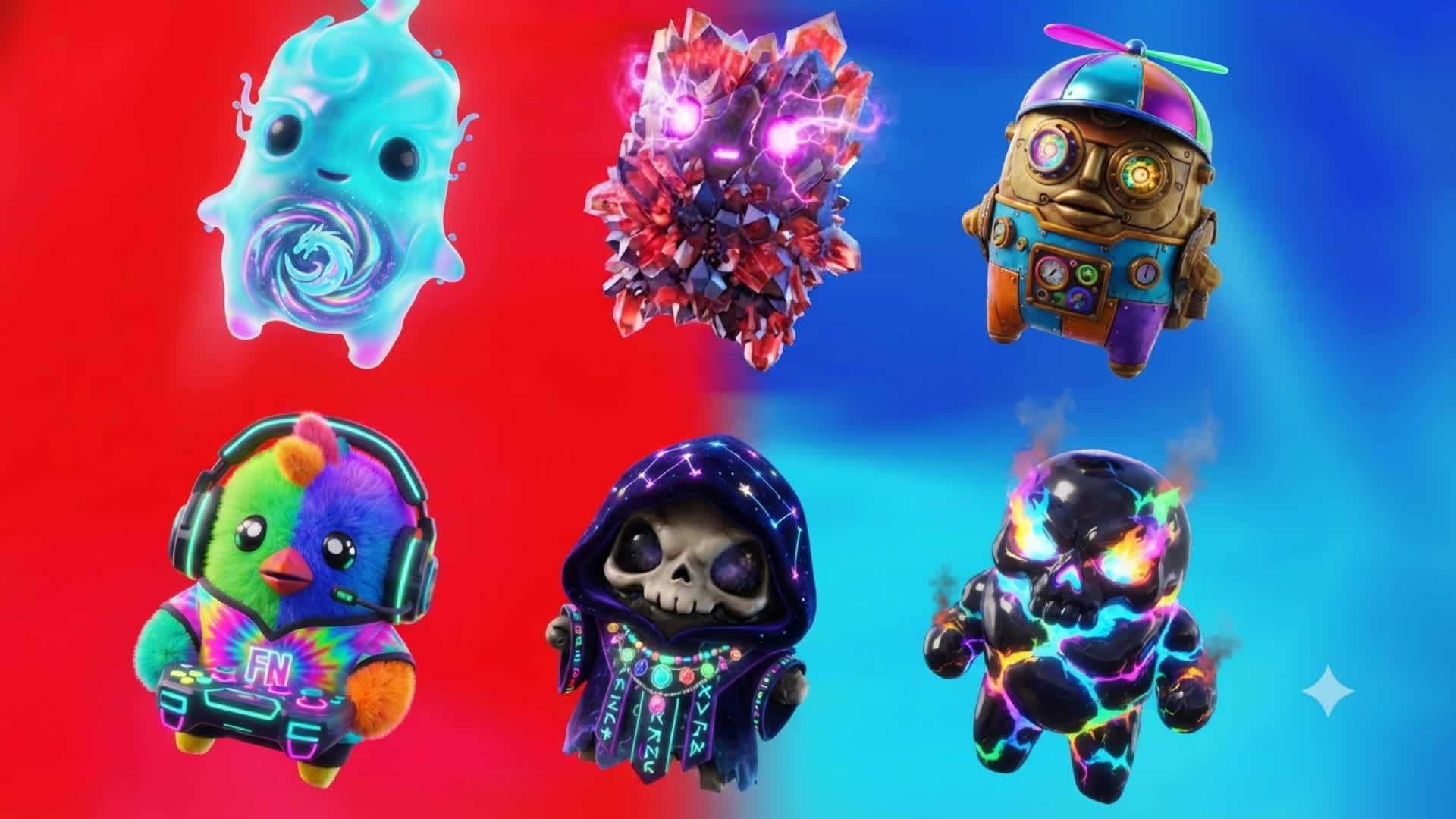 RED VS BLUE🔴🔵LONE — Fortnite Creative map