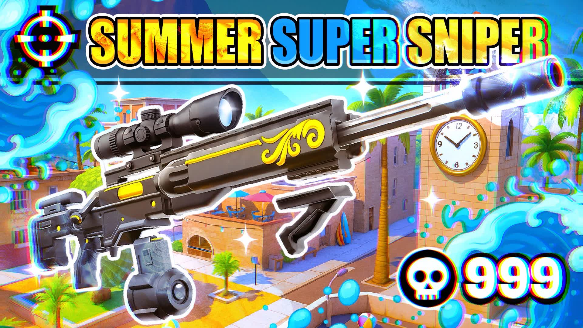 ☀️SUMMER TILTED SNIPER🎯 — Fortnite Creative map