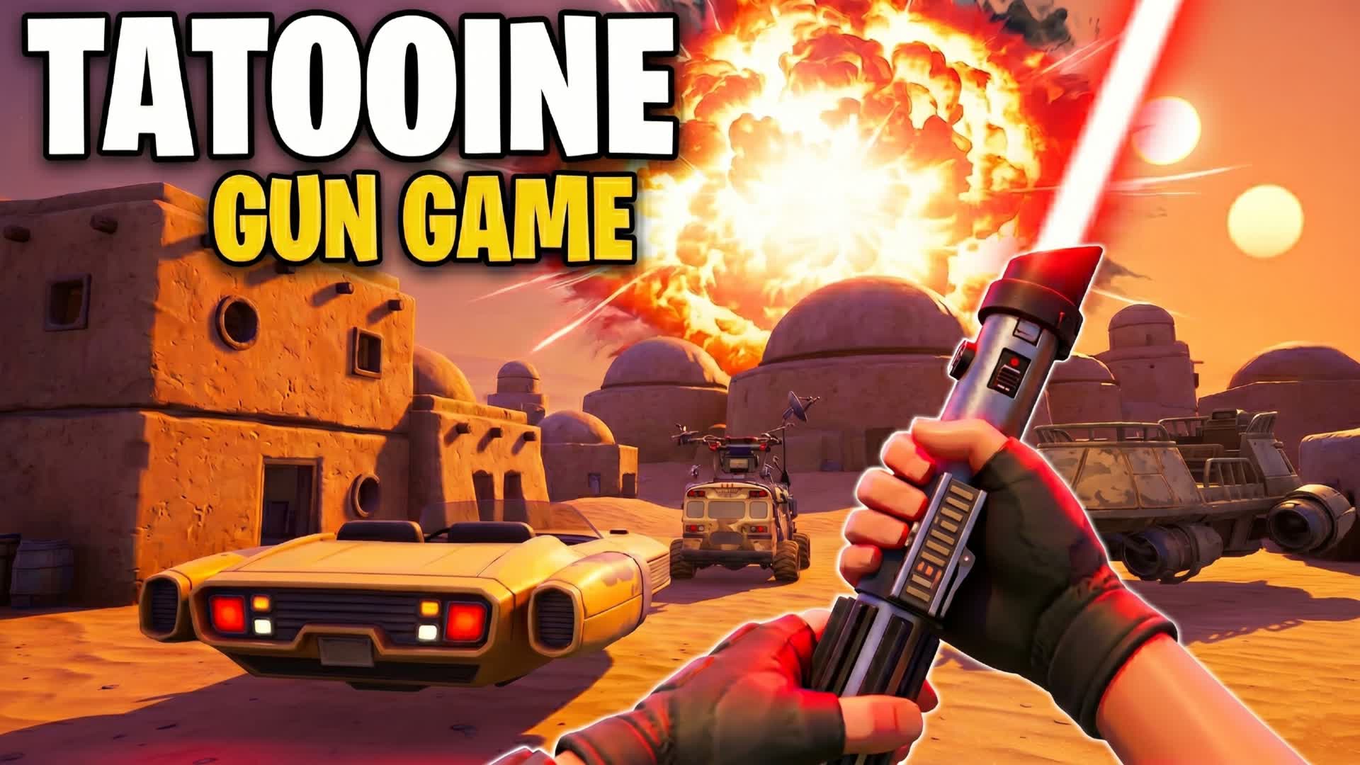 TATOOINE GUN GAME β β Fortnite Creative map