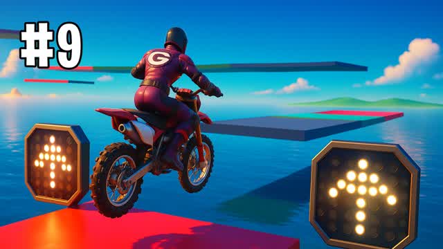 HARD PARKOUR #9 — Fortnite Creative map