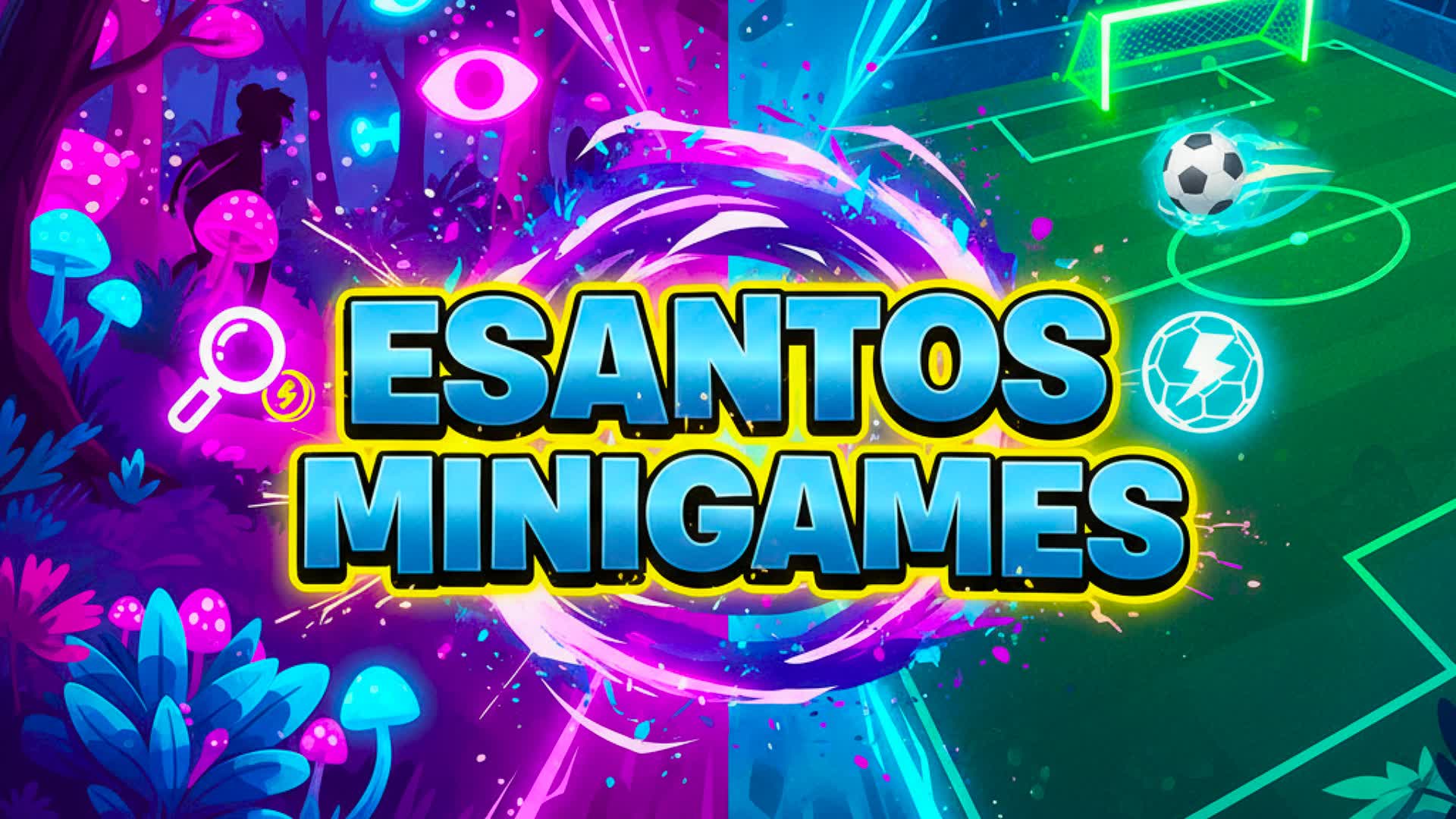 ESANTOS MINIGAMES โ Fortnite Creative map