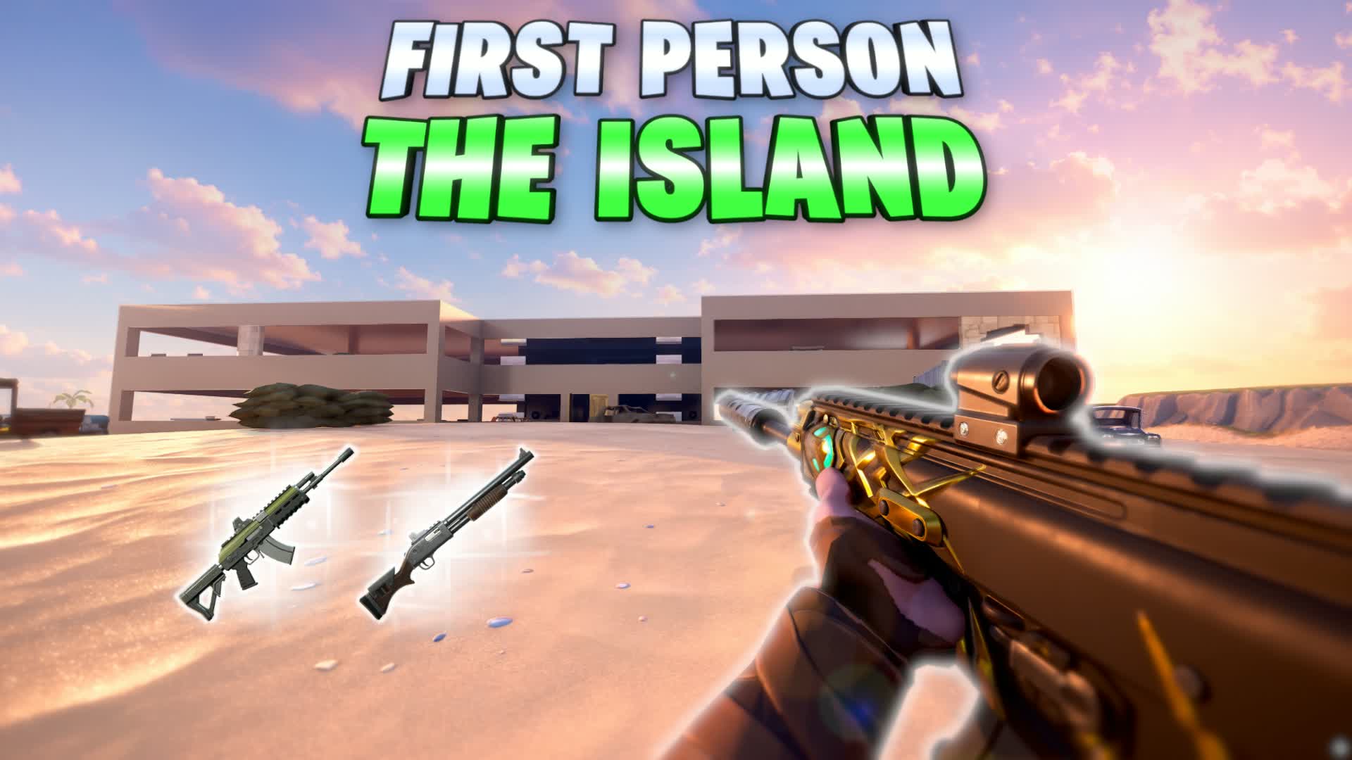THE ISLAND - FPS TDM β Fortnite Creative map