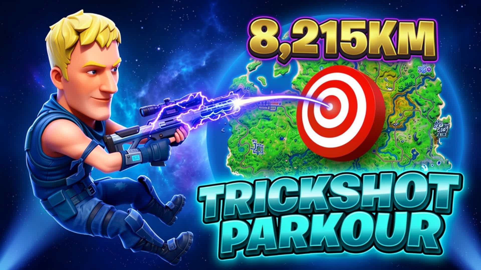 βοΈ GOATED SNIPER TRICK SHOT PARKOUR π― β Fortnite Creative map