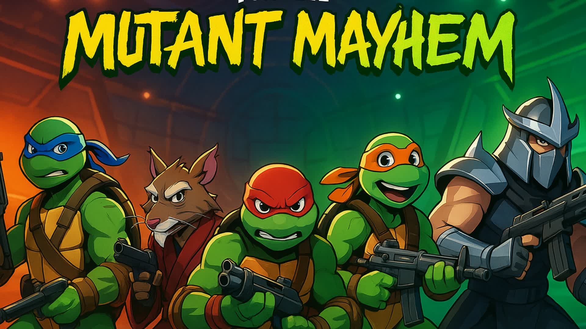 Mutant Mayhem : TMNT TDM Gun Game — Fortnite Creative map