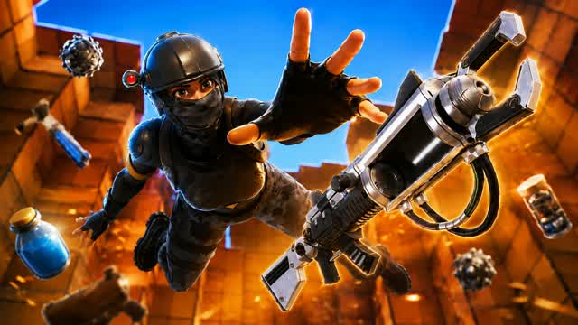 THE PIT - FFA All Guns — Fortnite Creative map