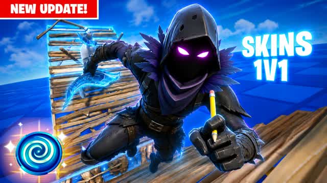 SKINS 1V1 — Fortnite Creative map