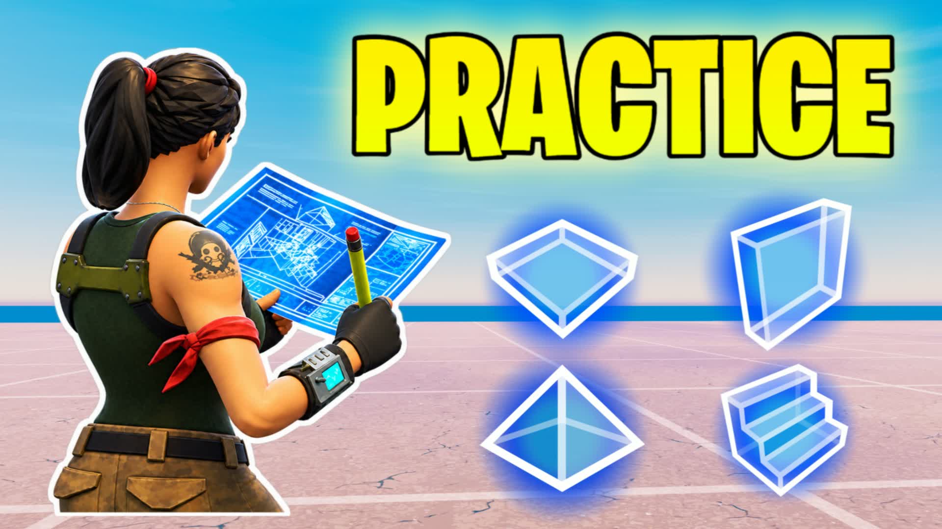 FREEBUILD ONLY 1V1 — Fortnite Creative map