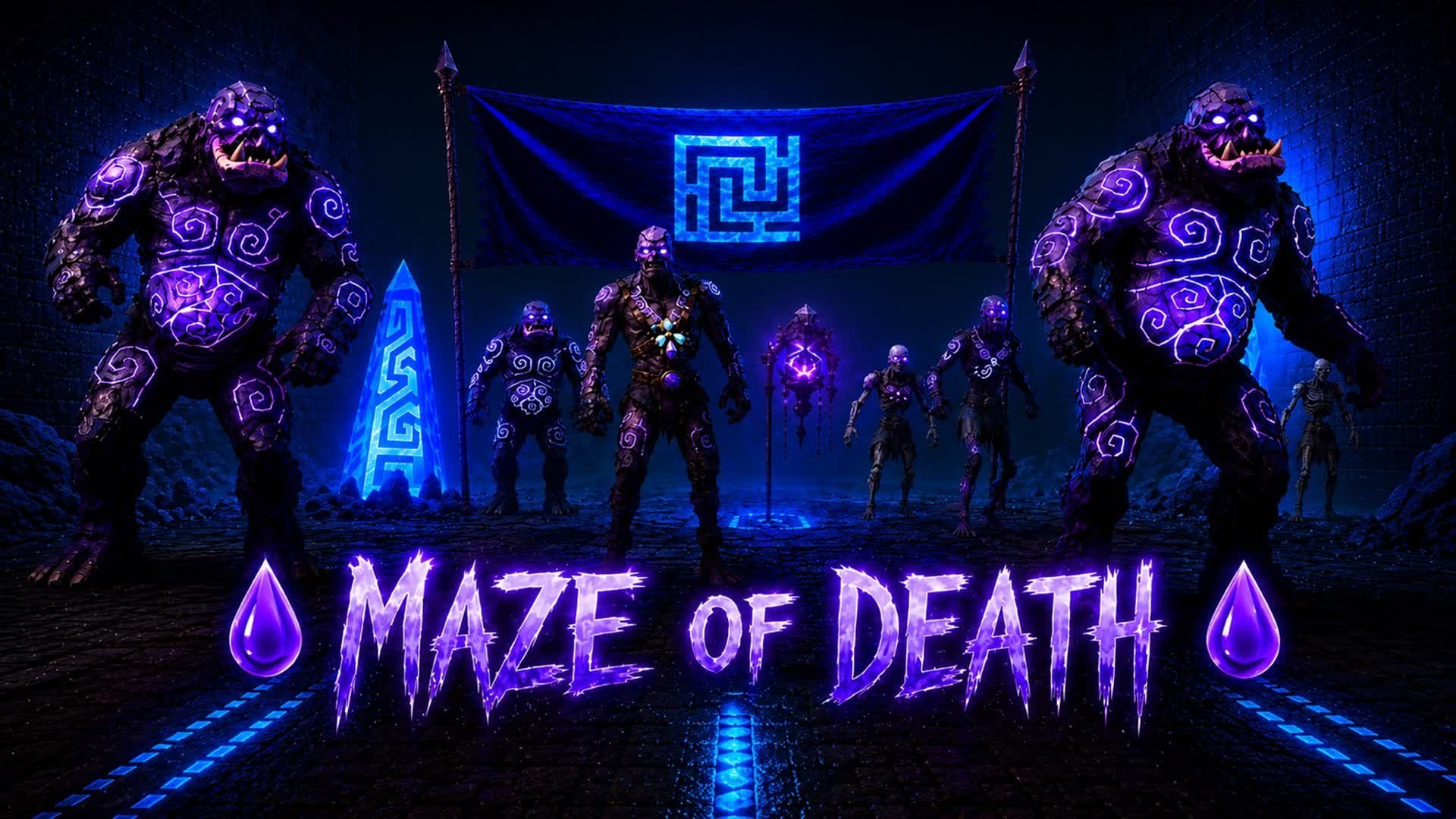 Maze of Death * Proximity Chat* — Fortnite Creative map