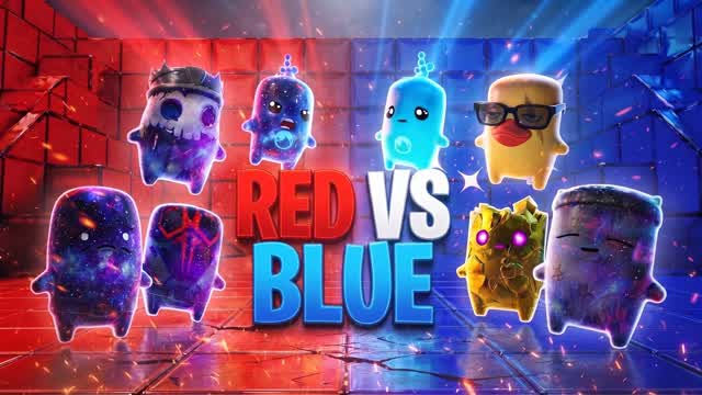 RED VS BLUE SPRITE ๐ด๐ต โ Fortnite Creative map