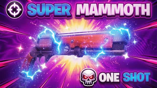 SUPER MAMMOTH ONLY 🎯GREASY GROVE🔫 — Fortnite Creative map