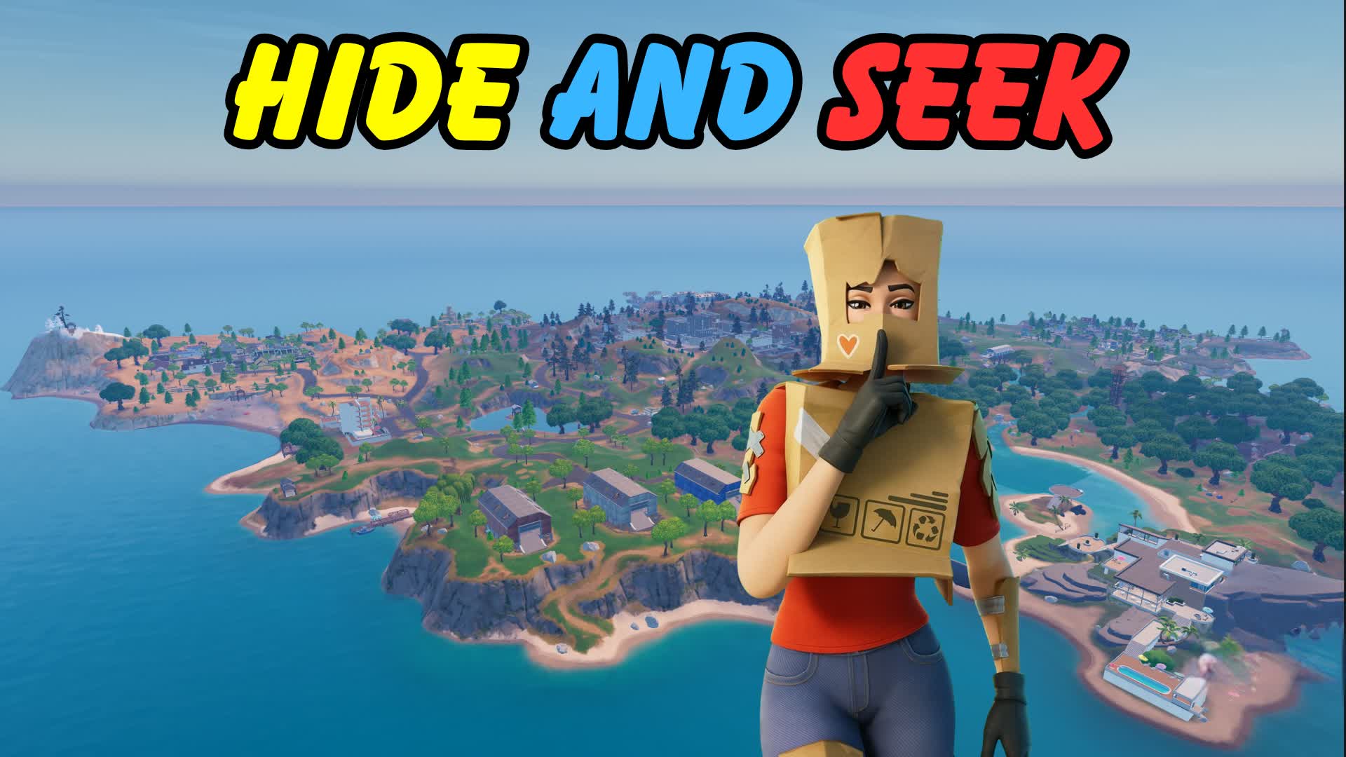 Hide and Seek map โ Fortnite Creative map
