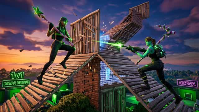 1V1 MORADO — Fortnite Creative map