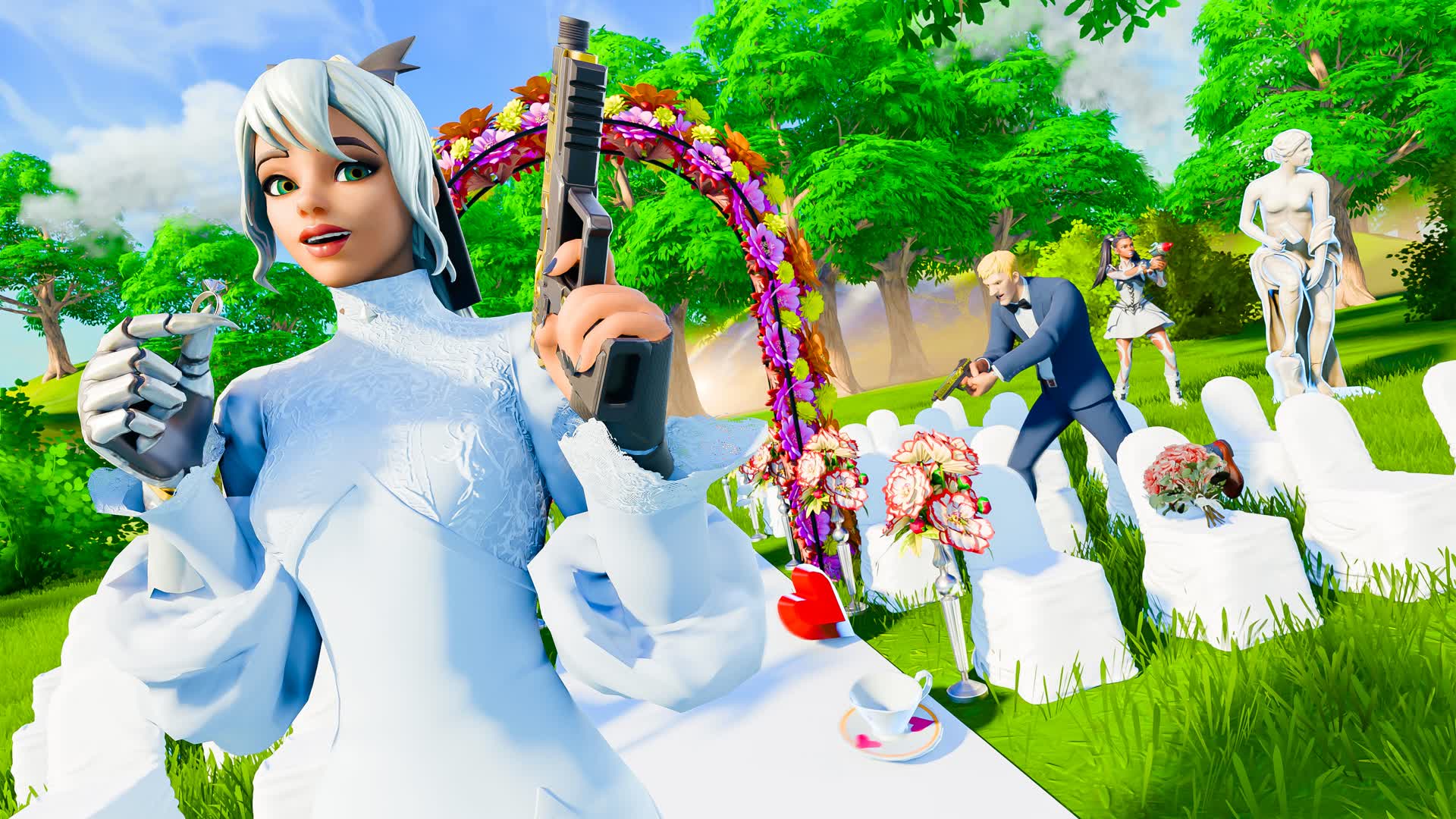 WEDDING PROP HUNT β Fortnite Creative map