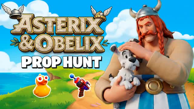 ASTERIX & OBELIX PROP HUNT β Fortnite Creative map