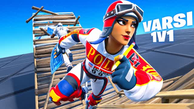 Varsi 1v1 Build Fights (200 Pumps) — Fortnite Creative map
