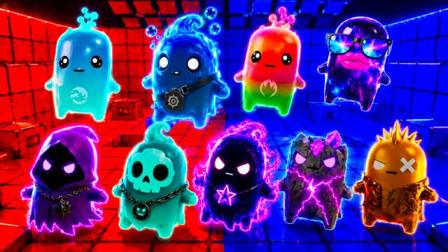 RVB RED VS BLUE GULLI DECKEL RIVALS 1 v — Fortnite Creative map