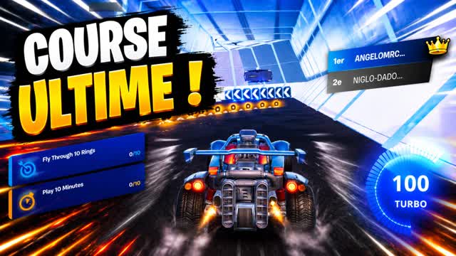 AT rocket league — Fortnite Creative map