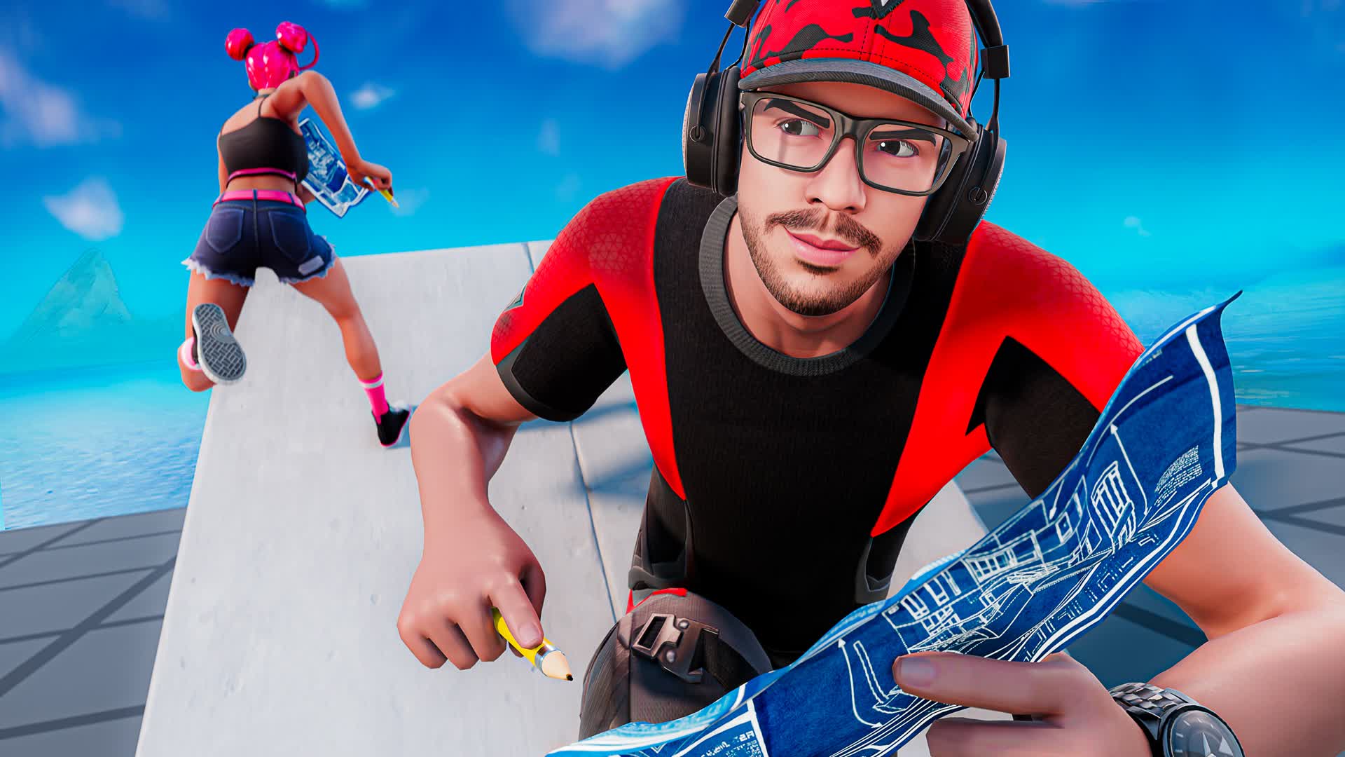 1v1 Build Fights! (TypicalGamer) โ Fortnite Creative map