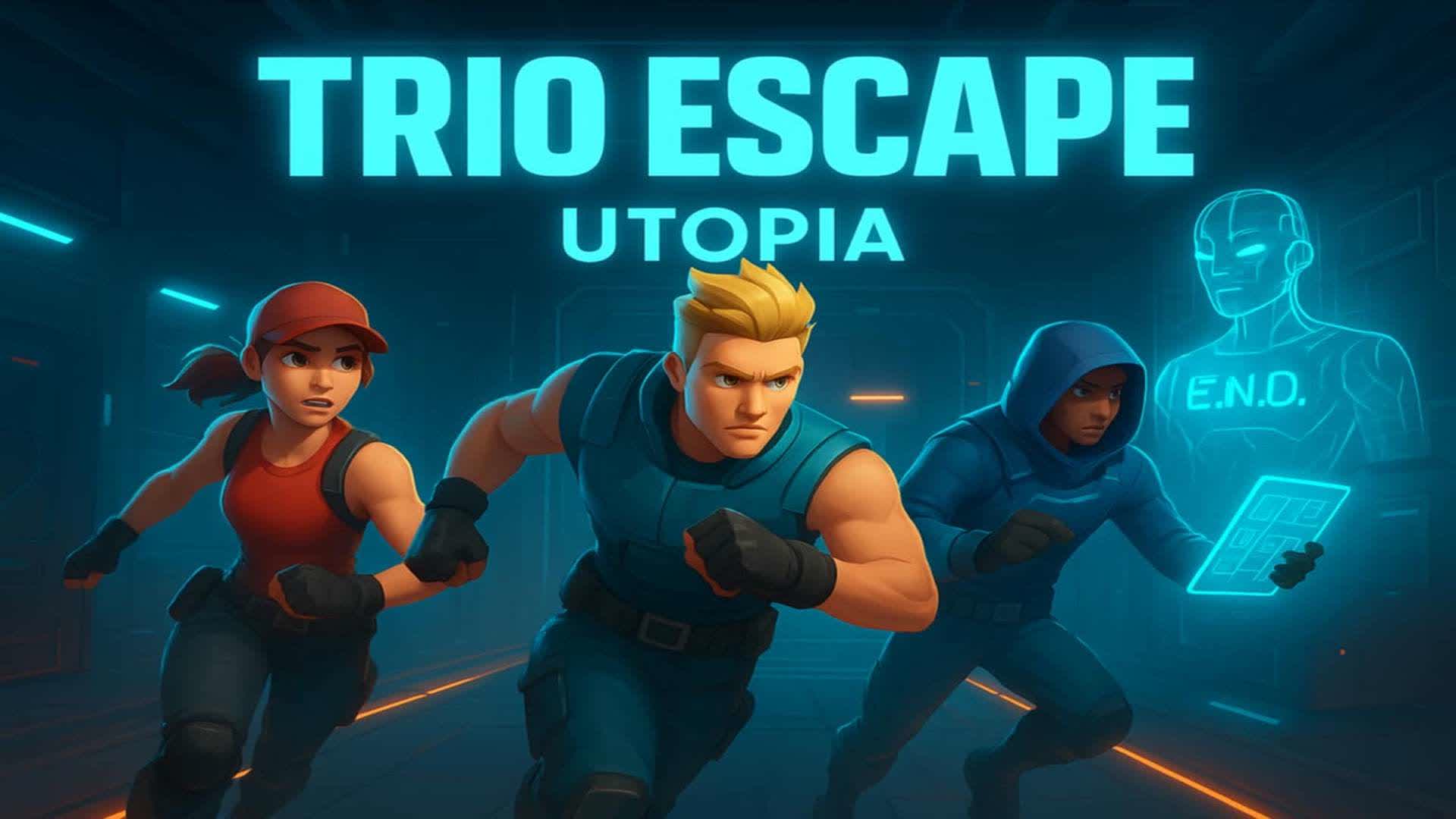 trio escape — Fortnite Creative map