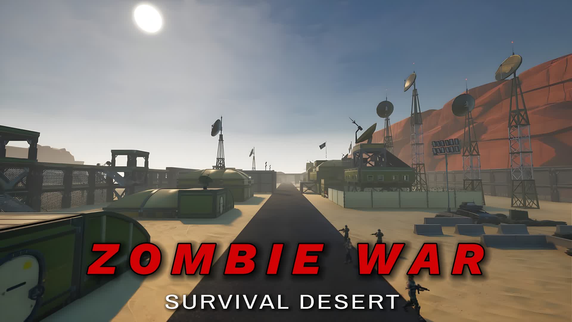 ZOMBIE WAR — Fortnite Creative map