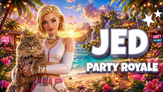 JED PARTY ROYALE — Fortnite Creative map