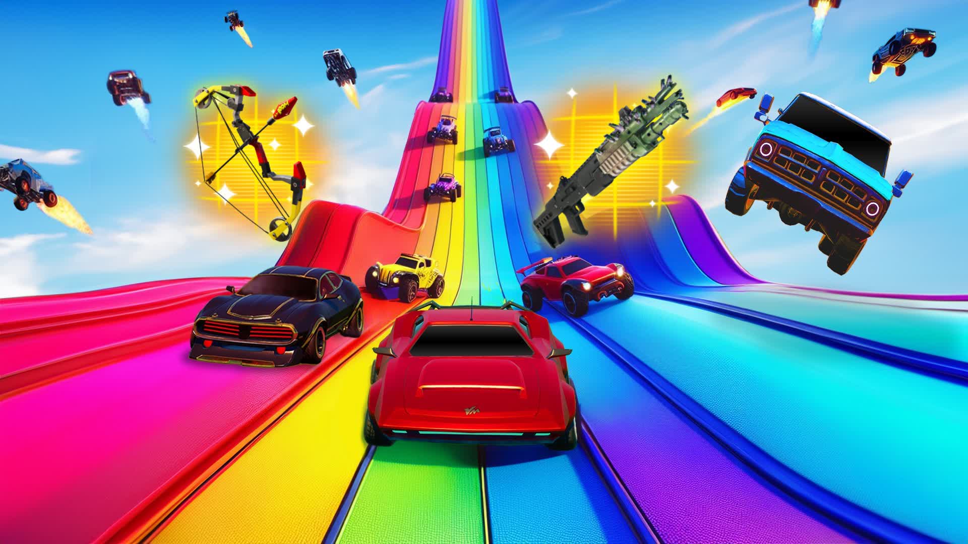 π πOPEN WORLD CAR RACING π π β Fortnite Creative map